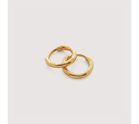 Siren Muse Mini Huggie Earrings | Monica Vinader (Global)