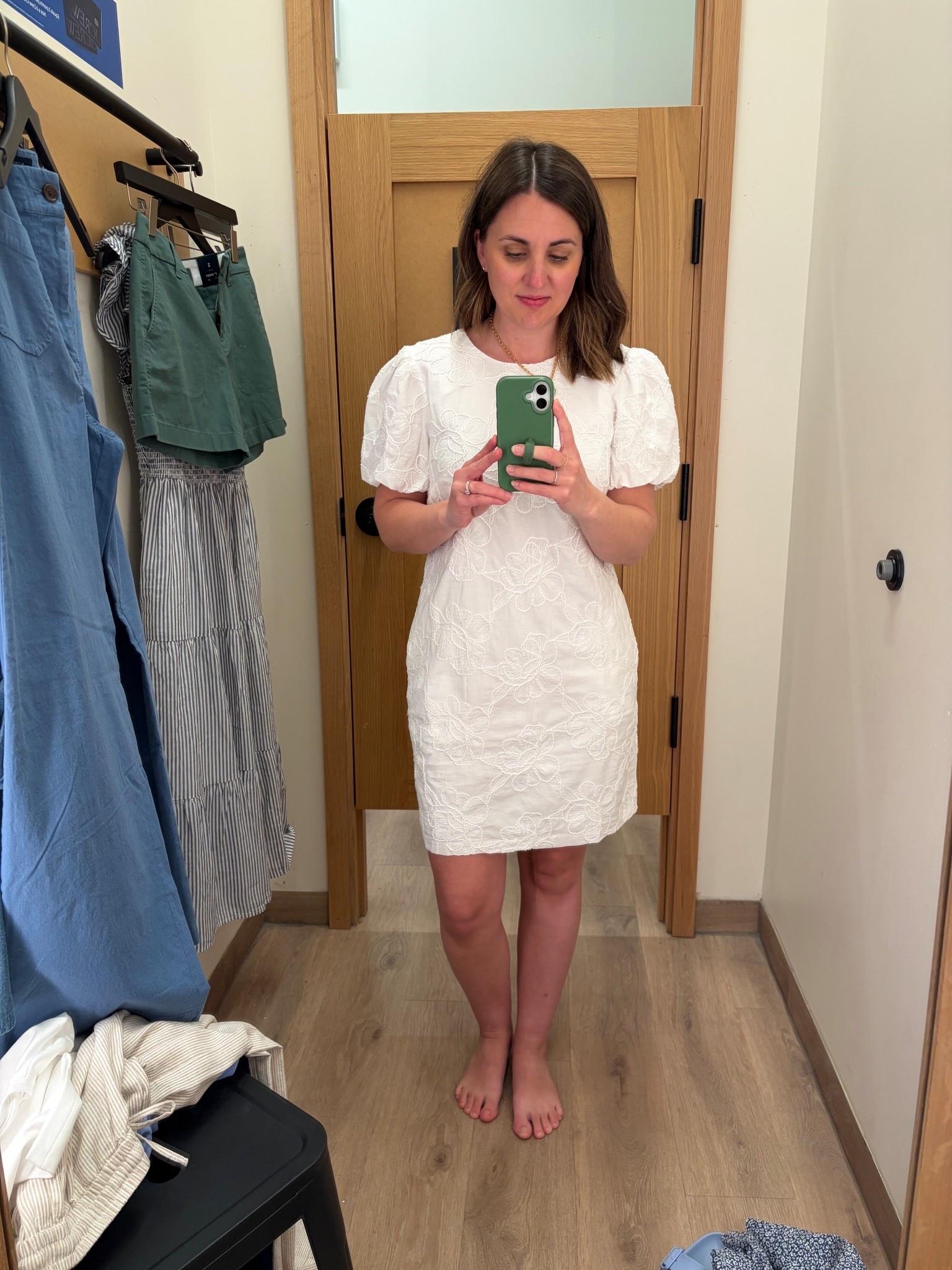 The cutest white dress for spring & summer 🌸 under $60 on sale now! 

#LTKOver40 #LTKWedding #LTKSaleAlert