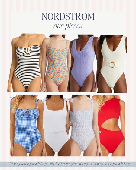 One pieces from Nordstrom! Loving all of these 

#LTKSwim #LTKStyleTip #LTKSeasonal