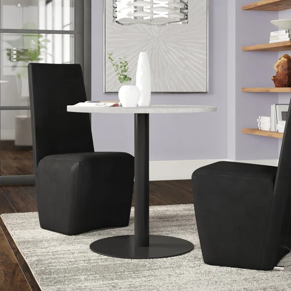 Belynda White Faux Marble Table Top Dining Table | Wayfair North America