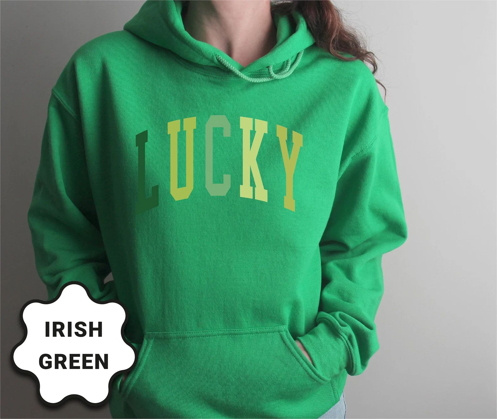 Cute Lucky Sweatshirt Funny St Patrick's Day Sweatshirt - Etsy | Etsy (US)