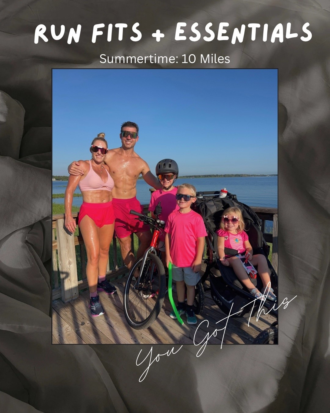 Family Matching + Heat running essentials + must haves for a successful run with kids 

#LTKShoeCrush #LTKFamily #LTKActive