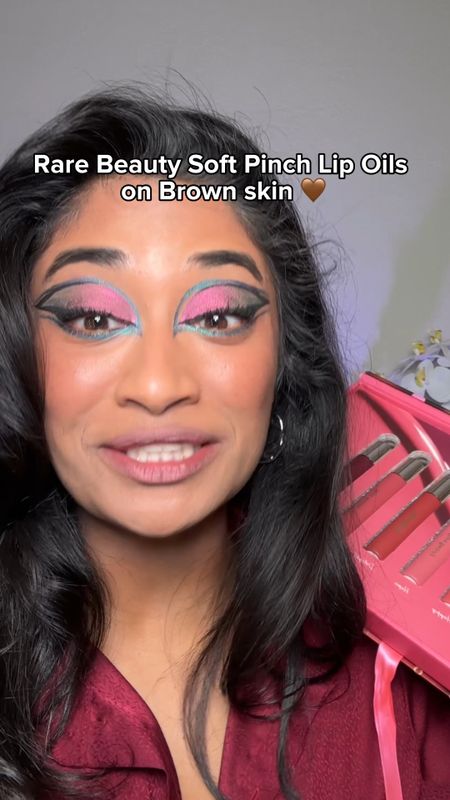 My favorite Brown girl friendly shades of the rare beauty lip oils 🤎 

#LTKbeauty