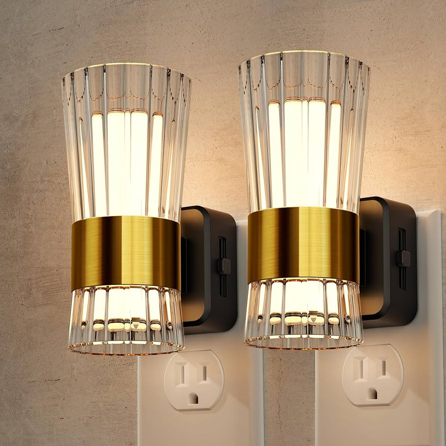 Night Light, Night Lights Plug into Wall, Soft White LED Nightlight for Kids, Adjustable Brightne... | Amazon (US)