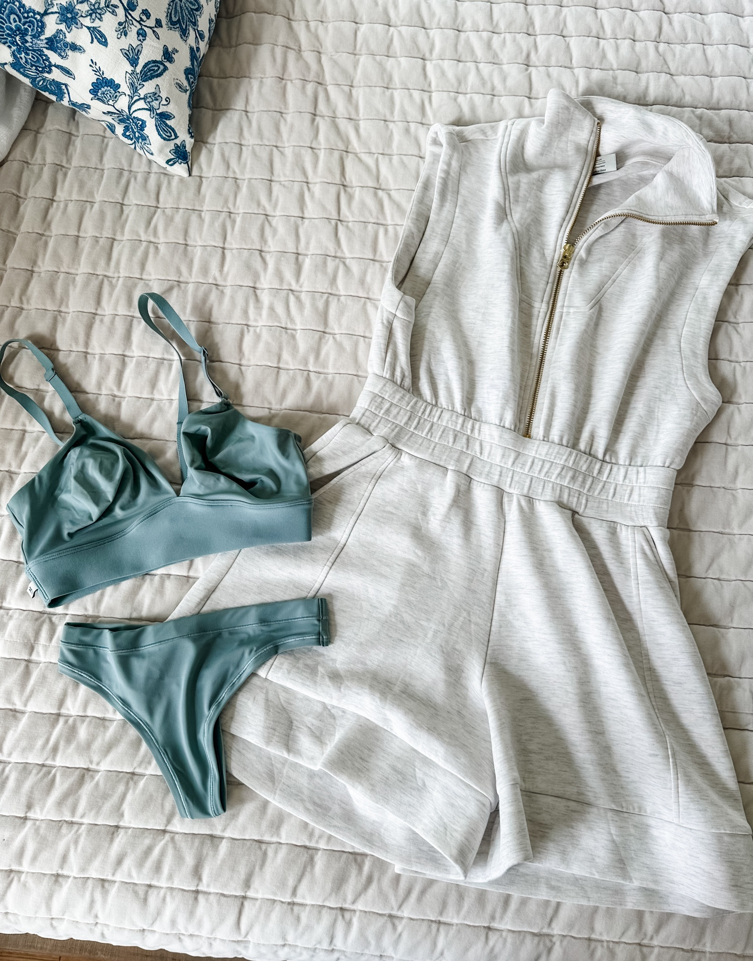 Have you upgraded your undergarments yet? Don’t forget to use code NICOLEF15 for 15% off your order. This triangle bralette is the actual most comfortable things ever, paired with the matching thong 👌🏼 

#LTKActive #LTKStyleTip #LTKSaleAlert