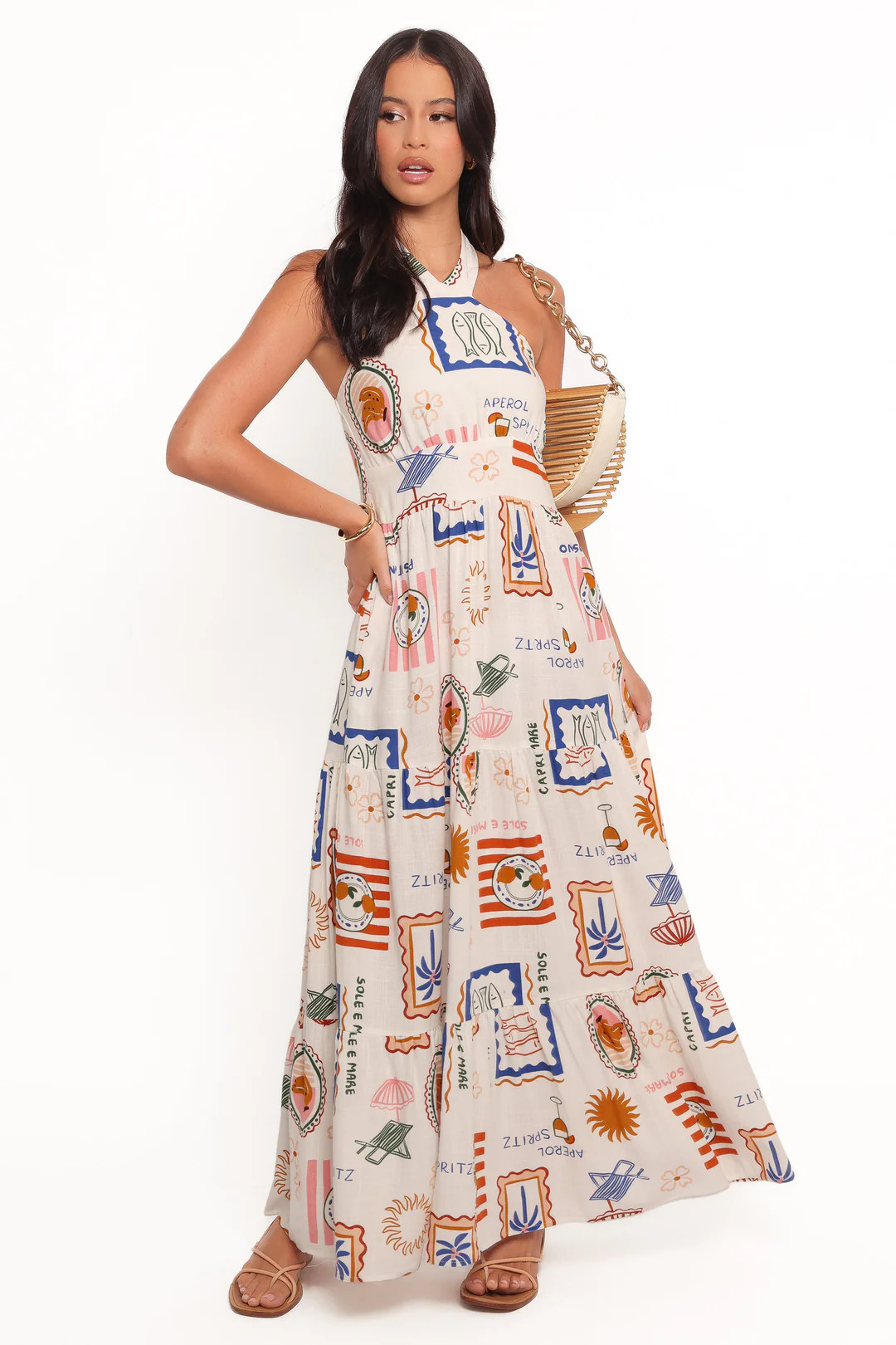 Jelena Maxi Dress - Ocean Oasis | Petal & Pup (US)