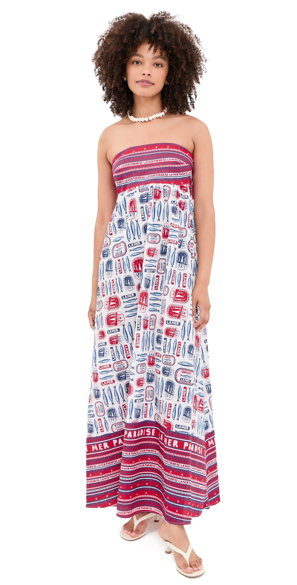 Show Me Your Mumu Day Out Maxi Dress Sardine Border M | Shopbop