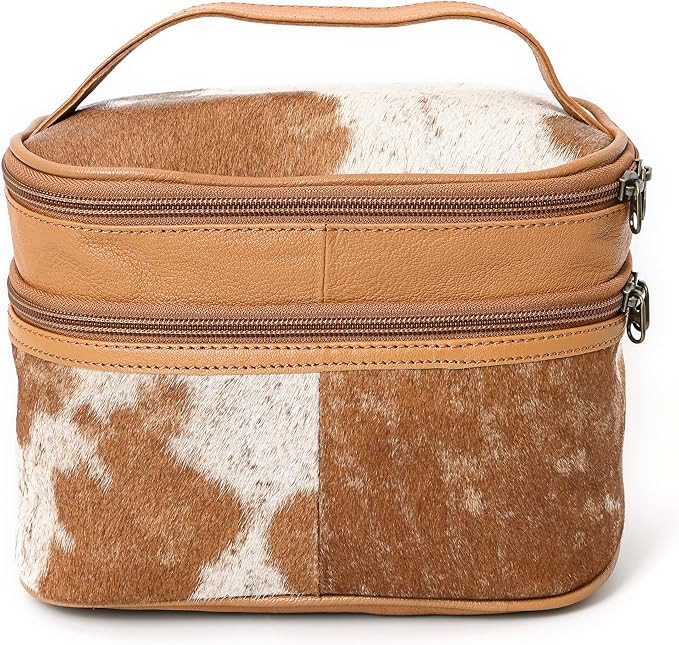 Merbaa Jewelry Travel Organizer, Waterproof Leather Bag - Storage Organizer, Groom & Bridesmaid W... | Amazon (US)