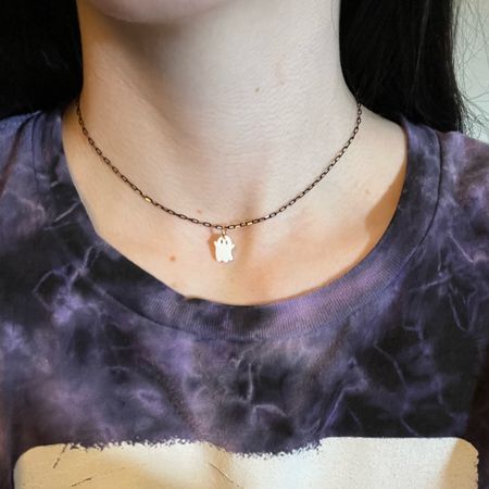 Super cute dainty ghost necklace for spooky and Halloween lovers. It comes in a three pack at target for only $10, I’ve also linked a similar set.

#LTKstyletip #LTKSeasonal #LTKunder50