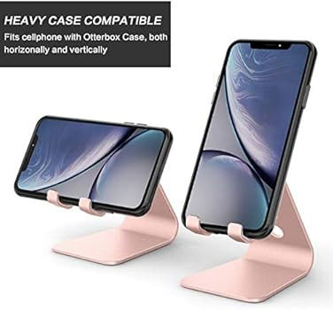 Adjustable Cell Phone Stand, OMOTON Aluminum Desktop Cellphone Stand Compatible with Phone 11 Pro... | Amazon (CA)