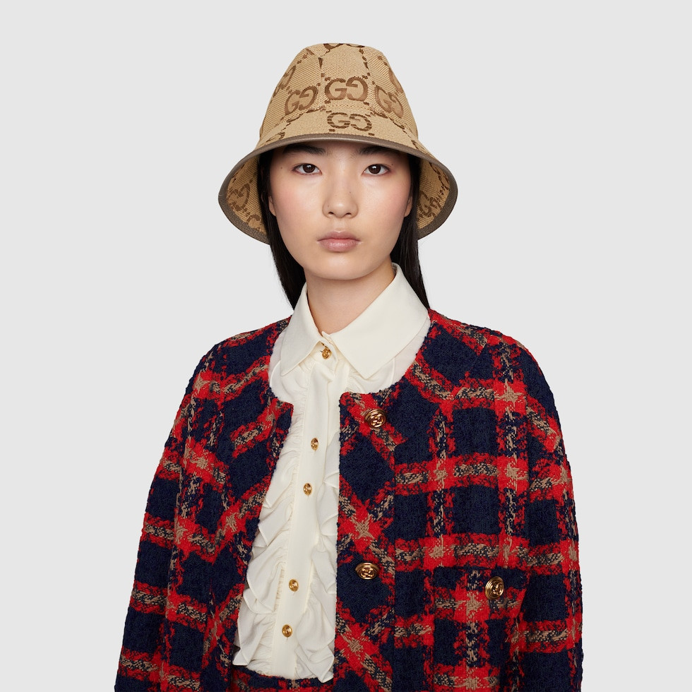 Gucci Jumbo GG canvas bucket hat | Gucci (US)