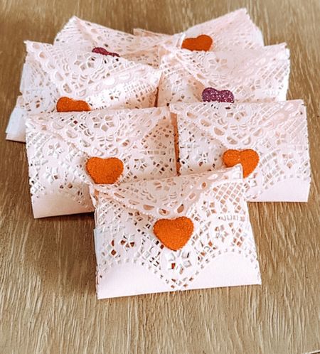 Love letters made out of heart doilies. 💕

#LTKhome #LTKSeasonal #LTKstyletip