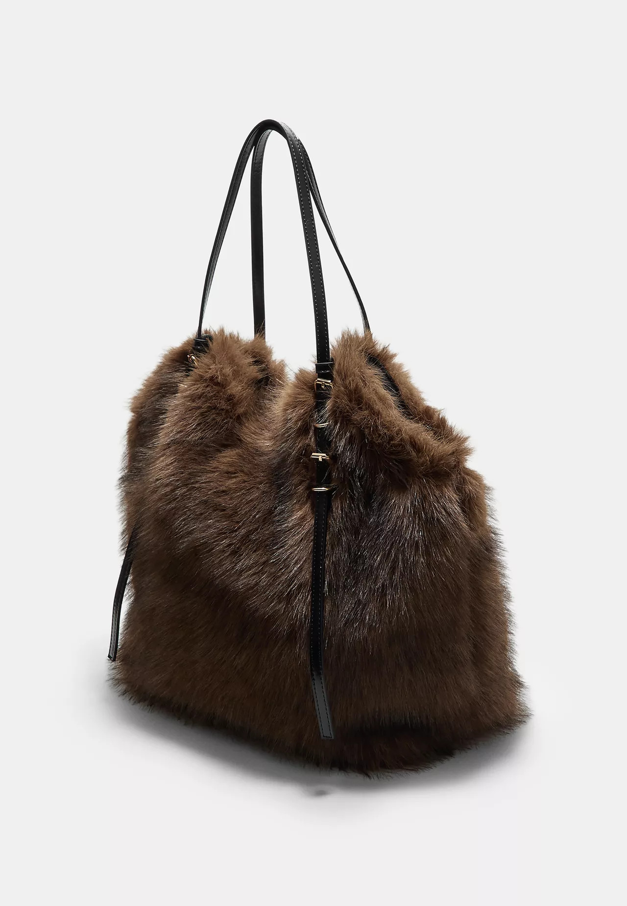 Shopper aus Kunstfell - Mode für Damen | Stradivarius Deutschland | Stradivarius DE