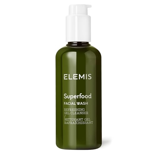 ELEMIS Superfood Facial Wash 200ml, Daily Gel Cleanser with Prebiotics for Glowing, Balanced Skin, Hydrating Cleanser for Face | Amazon (US)