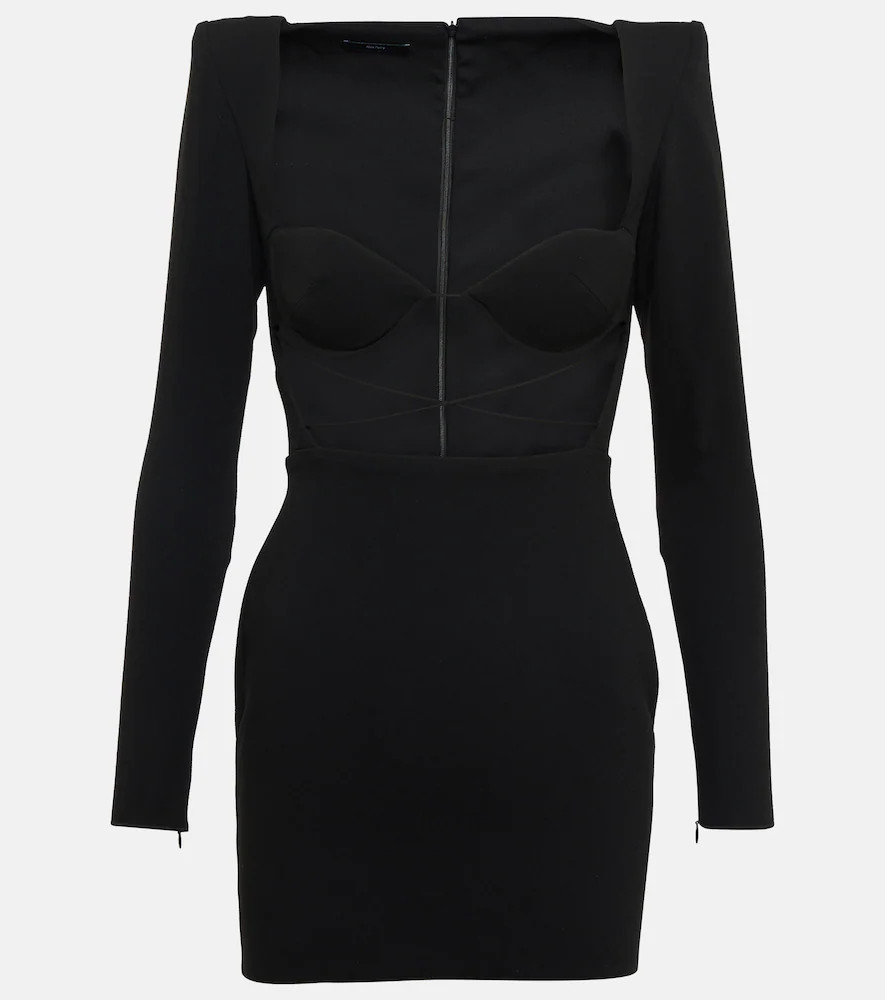 Alex Perry Parks cutout crÃªpe minidress | Mytheresa (UK)