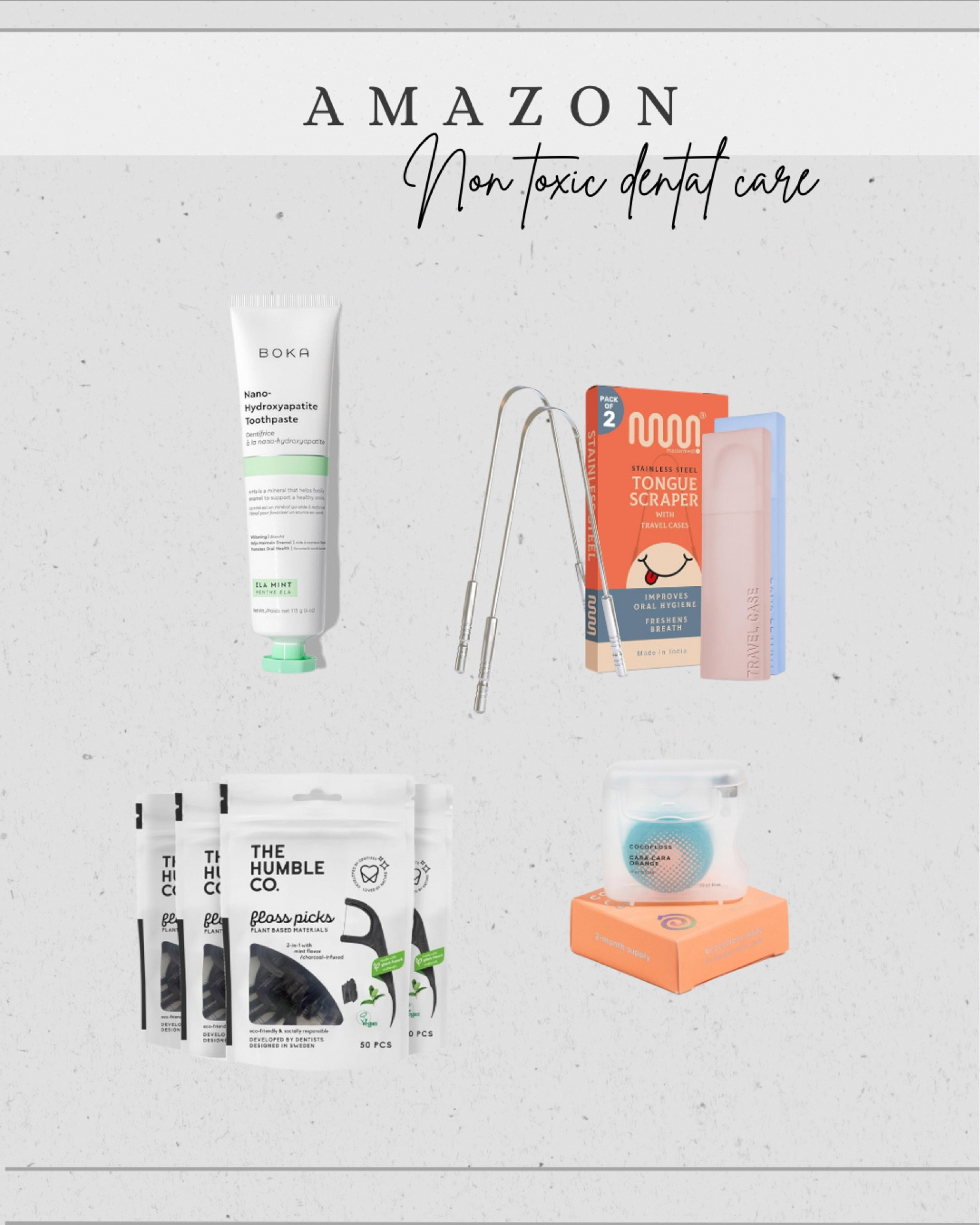 Non toxic living 🌿



Clean dental care
Non toxic dental
🦷 

#LTKBeauty #LTKHome
