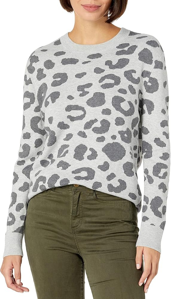 Daily Ritual Women's Ultra-Soft Jacquard Crewneck Pullover Sweater | Amazon (US)