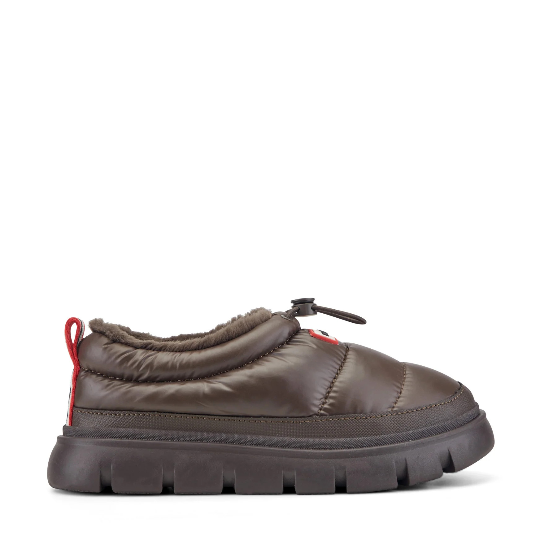 Women's Madi Insulated Water Resistant Slip-on Mules - Dark Brown | Hunter Boots | Hunter Boots