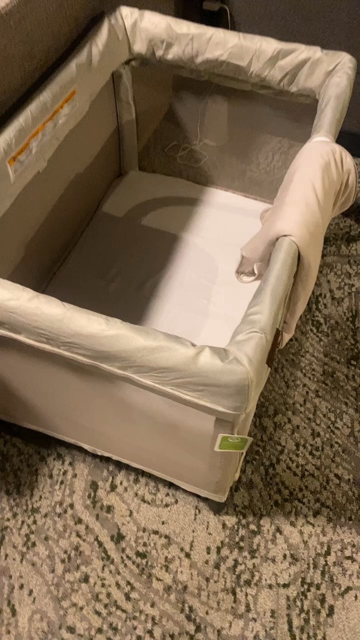 On the go baby sleep set up. Traveling is made so much easier knowing little man will still get quality sleep even if it’s not in his nursery. 

#LTKTravel #LTKFamily #LTKBaby