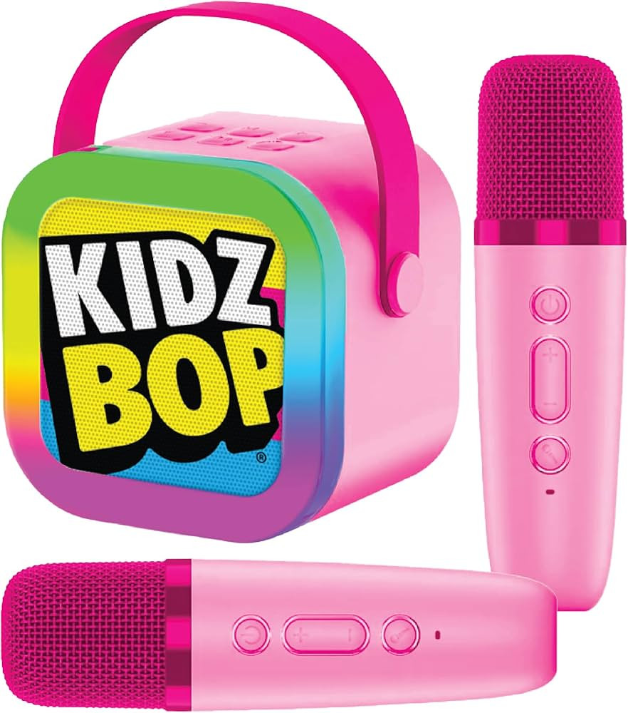 Move2Play, Mini Karaoke Machine for Kids | Official Kidz Bop | 2 Microphones | Connect with Bluet... | Amazon (US)