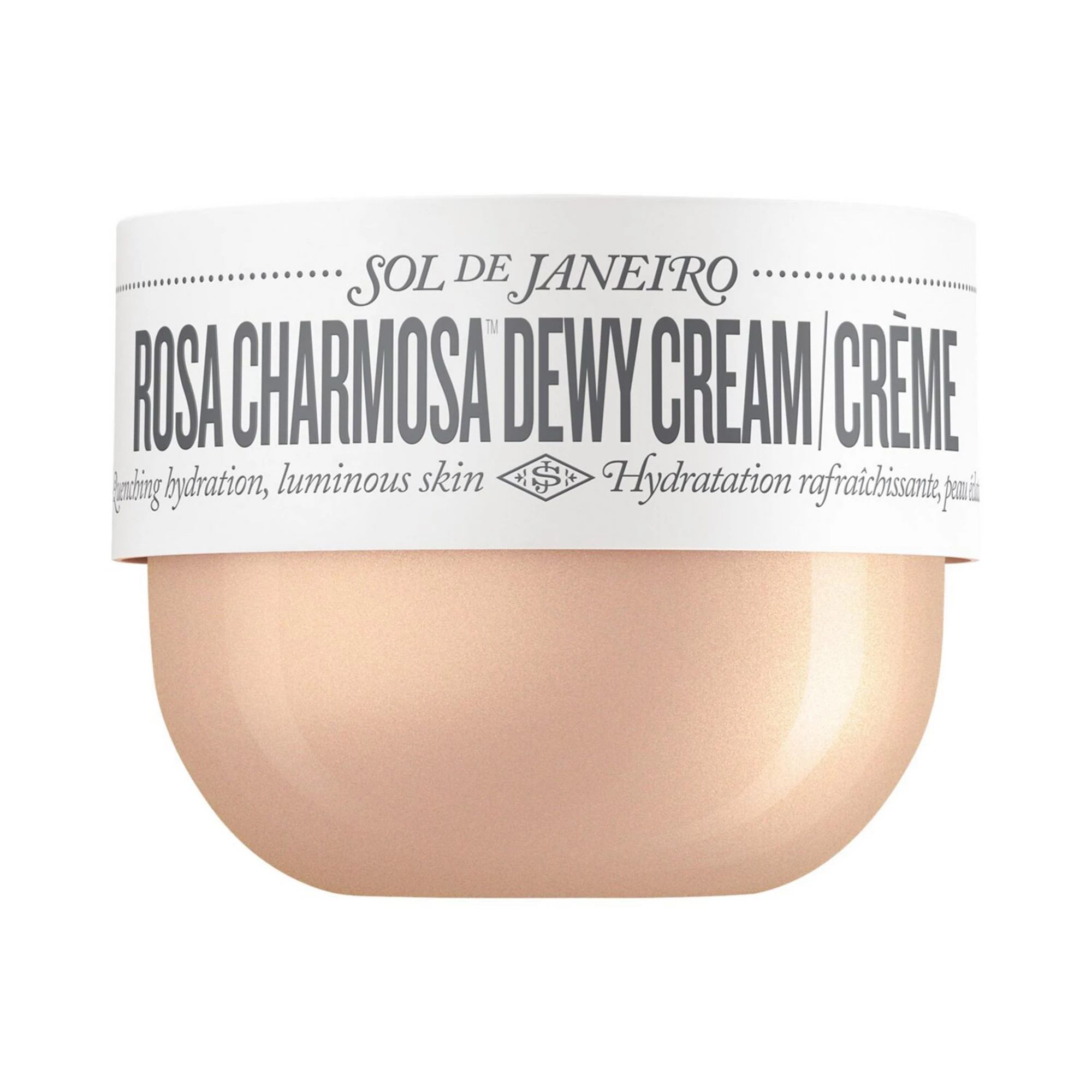Sol de Janeiro Rosa Charmosa Dewy Body Cream with Rosewater + Crystal Peptides | Kohl's