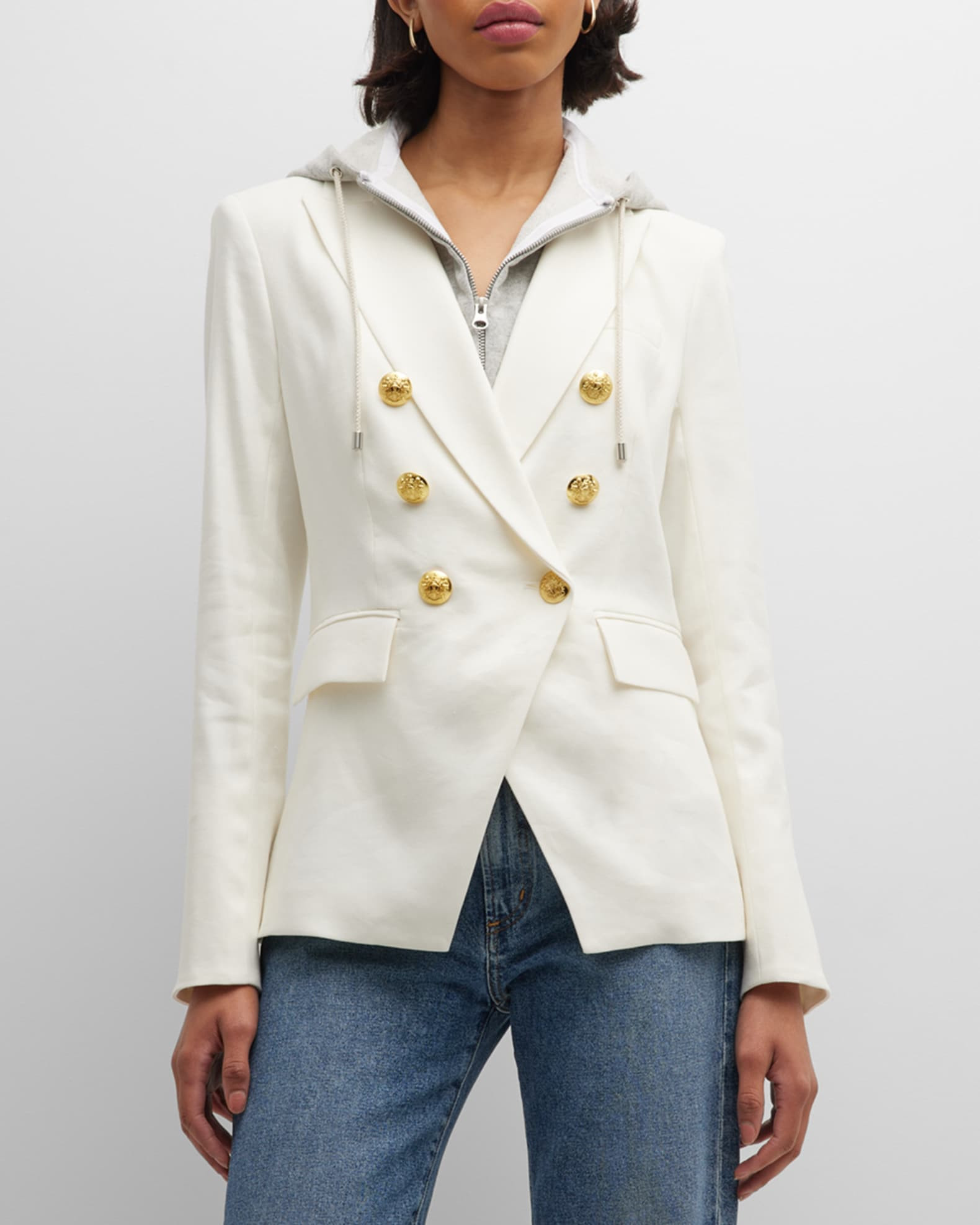Miller Linen Dickey Jacket | Neiman Marcus