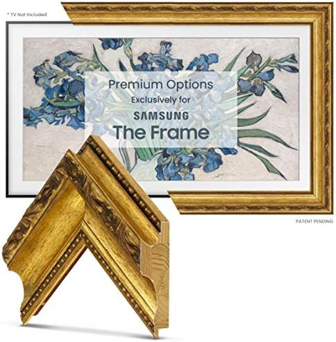 Deco TV Frames - Ornate Gold Smart Frame Compatible ONLY with Samsung The Frame TV (65", Fits 2021-2 | Amazon (US)