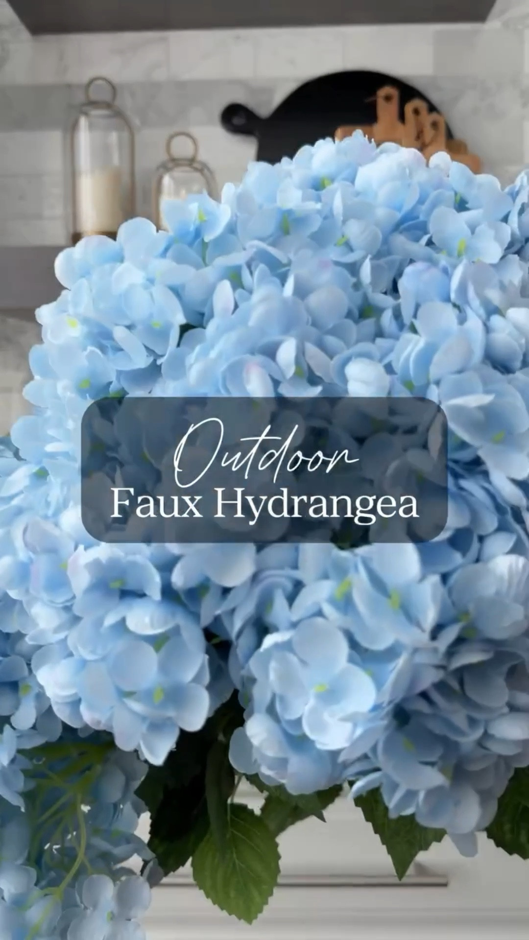 ✨I ordered a few different options to compare and these were my favorite for outdoor hydrangeas! They’re waterproof, UV resistant, fade resistant, super full, and made specifically to be outside.

They come in 3 colors + a taller bush version and look so good styled on a porch or patio 💙 I love finding really good faux florals like this and also have a link for some exceptional real touch hydrangea to use indoors! 

#outdoorliving #fauxflowers #amazonhomefinds
outdoor artificial flowers, fake flowers, faux plant

#LTKSeasonal #LTKHome