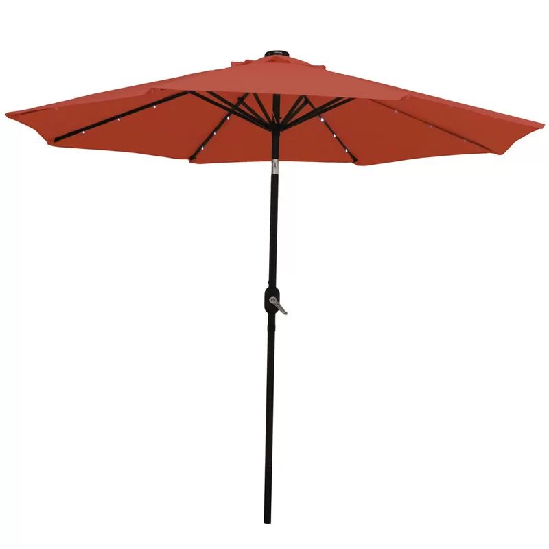 Jericho 108'' Lighted Market Umbrella | Wayfair North America