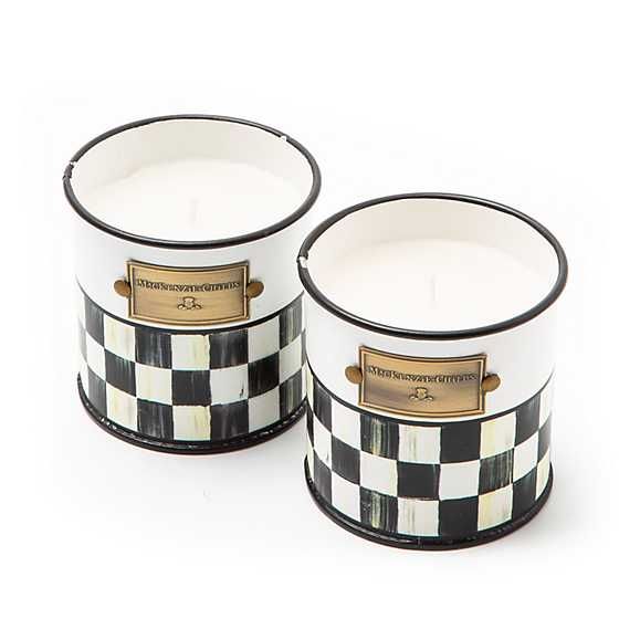 MacKenzie-Childs | Spectator Citronella Candles - Small - Set of 2 | MacKenzie-Childs