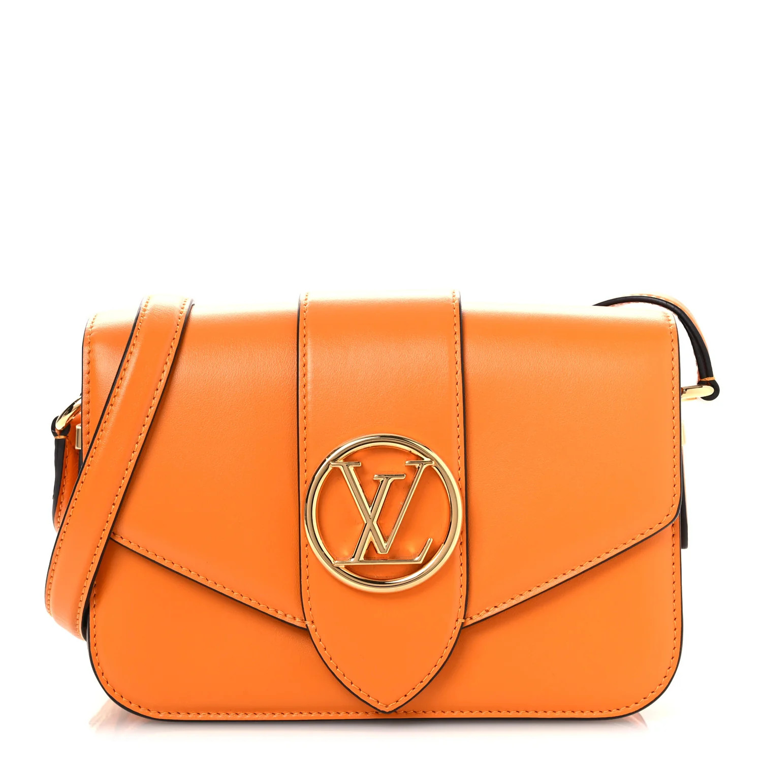 Smooth Calfskin LV Pont 9 Summer Gold | FASHIONPHILE (US)