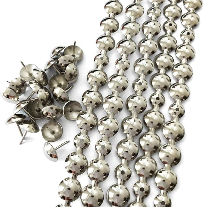 Let's Decorate 5Meters Upholstery Tacks Strips/Decorative Nail Trims of Sofa Headboard Bench, Sin... | Amazon (US)