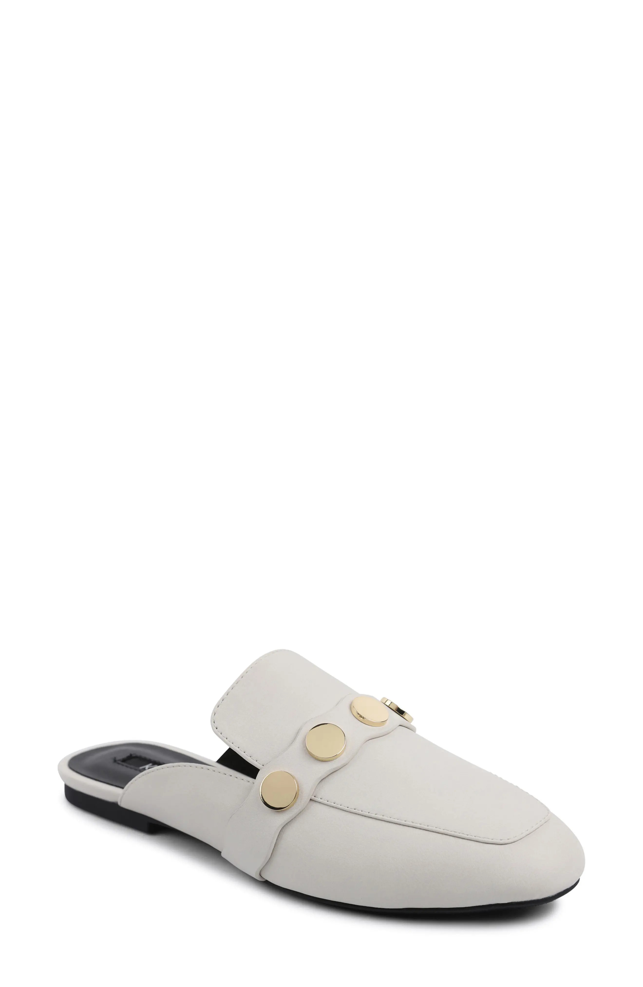 kensie Riyla Mule in Off White Faux Leather at Nordstrom, Size 7.5 | Nordstrom