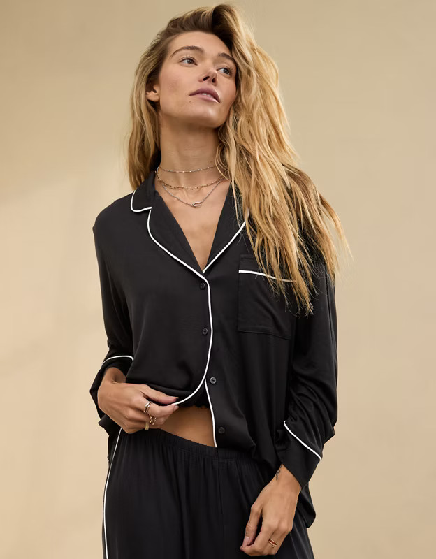 Aerie Real Soft® Pajama Shirt | Aerie