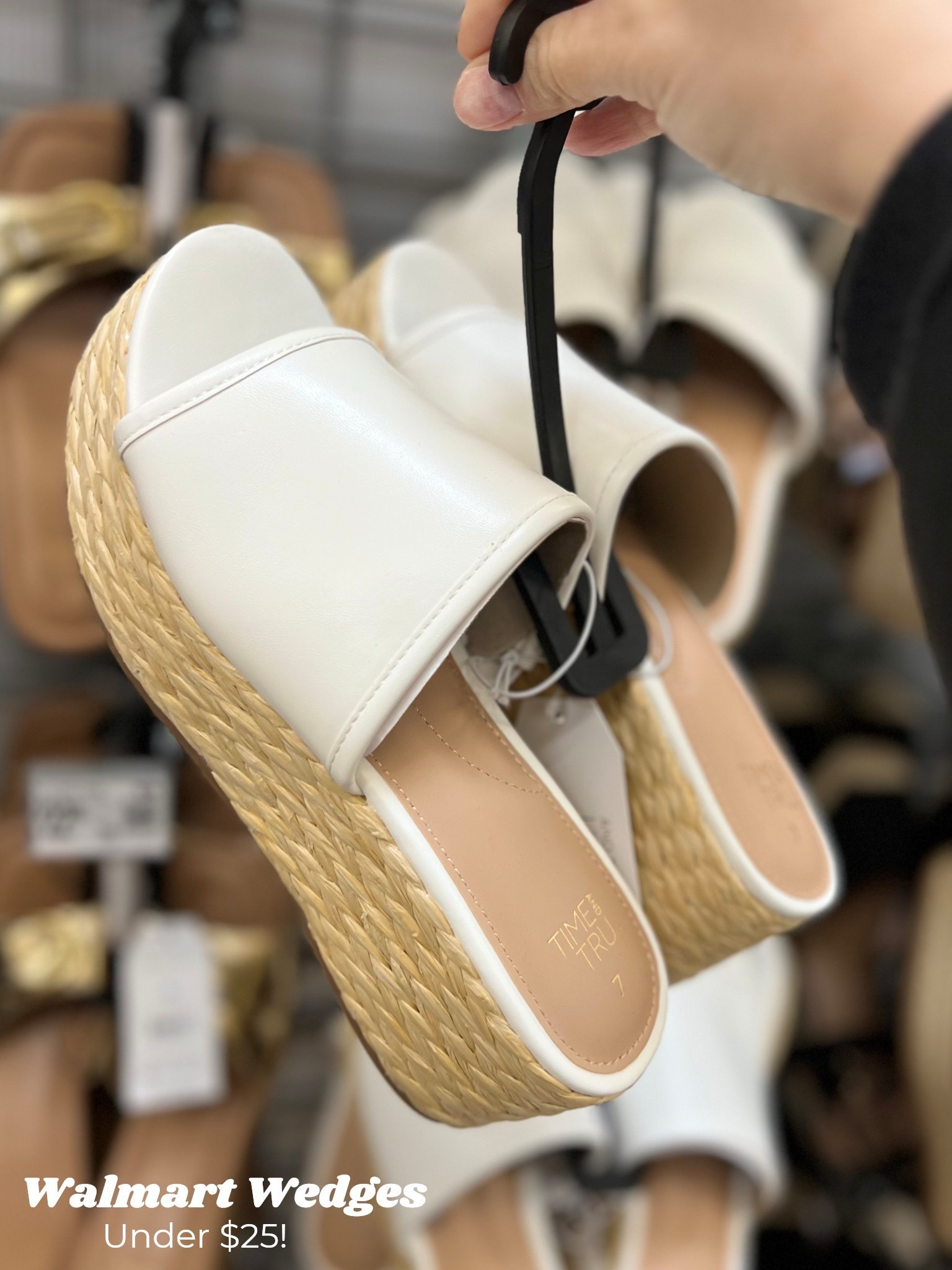 White wedges for spring! These are so pretty and under $25! 😍 

Walmart finds, affordable fashion, spring fashion, spring outfits, spring sandals 

#LTKStyleTip #LTKShoeCrush