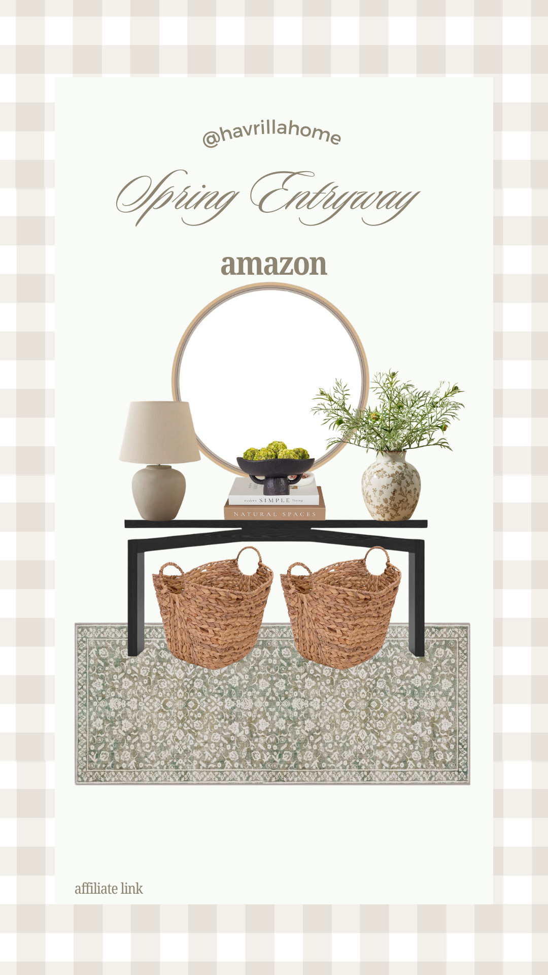 Spring entryway decor amazon, neutral entryway decor amazon, amazon entryway styling ideas, entryway console table decor amazon, round mirror entryway amazon, woven baskets entryway storage, amazon entryway rug neutral, modern entryway decor amazon, spring home styling amazon, entryway table styling ideas, affordable entryway decor amazon, neutral home decor amazon 

 

#LTKHome