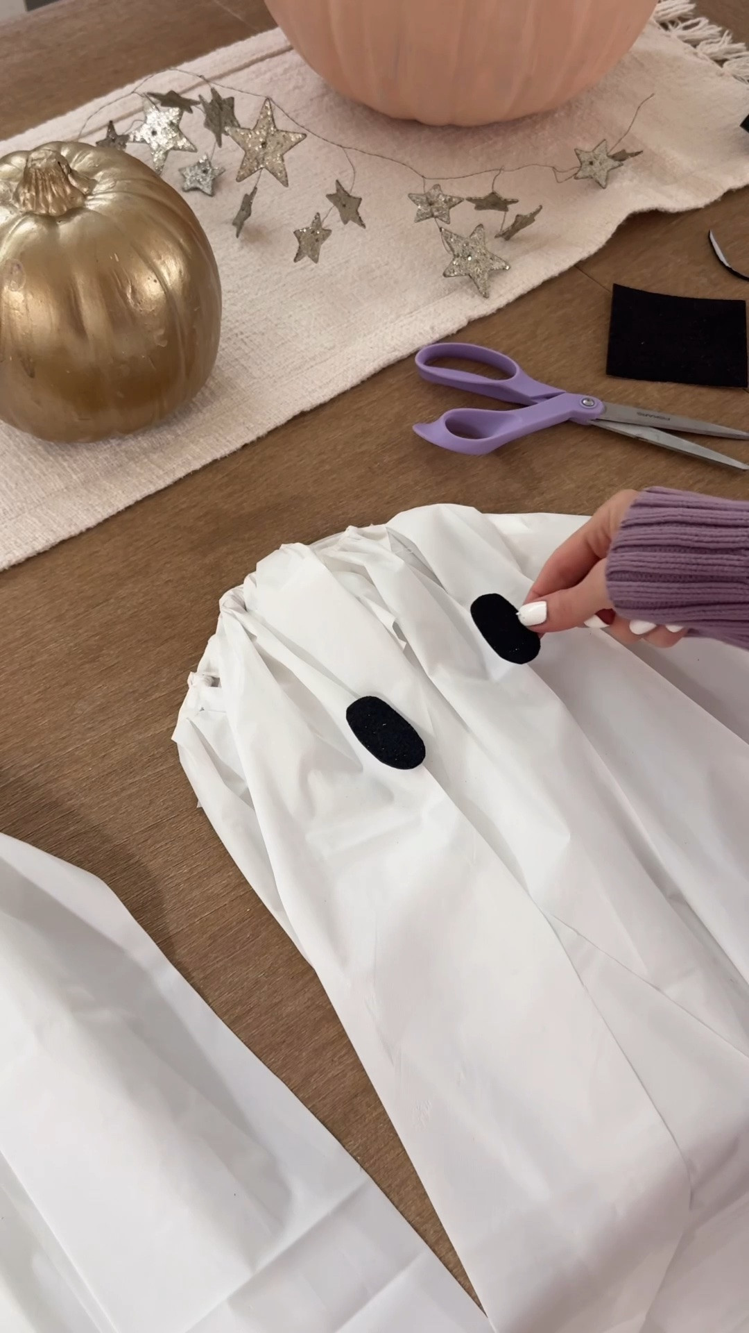 Easy whimsical ghost decor for any craft level this Halloween season! All supplies to MAKE my Halloween DIY decor design below @mama.jots

#LTKHome #LTKSeasonal