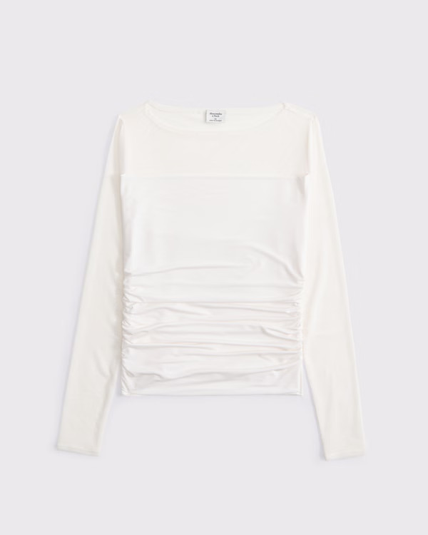 Mesh Slash Top | Abercrombie & Fitch (US)