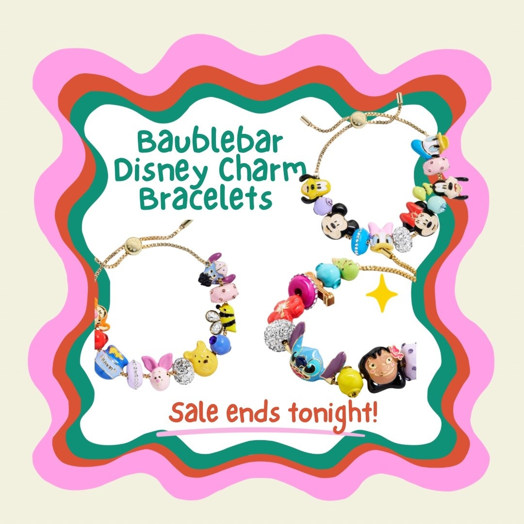 Disney girls, this one’s for you! 🐭✨ BaubleBar’s 30% off sale ends TONIGHT. Add to cart for the surprise savings! These charm bracelets make the cutest gifts and come in tons of character groupings. Grab your fave before the sale is gone!


#LTKFindsUnder50 #LTKSaleAlert #LTKGiftGuide