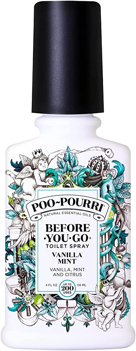 Poo-Pourri Before-You- go Toilet Spray, 4 Fl Oz, Vanilla Mint | Amazon (US)