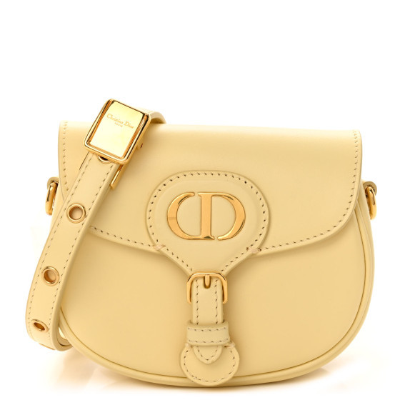 Box Calfskin Micro Bobby Flap Pale Yellow | FASHIONPHILE (US)