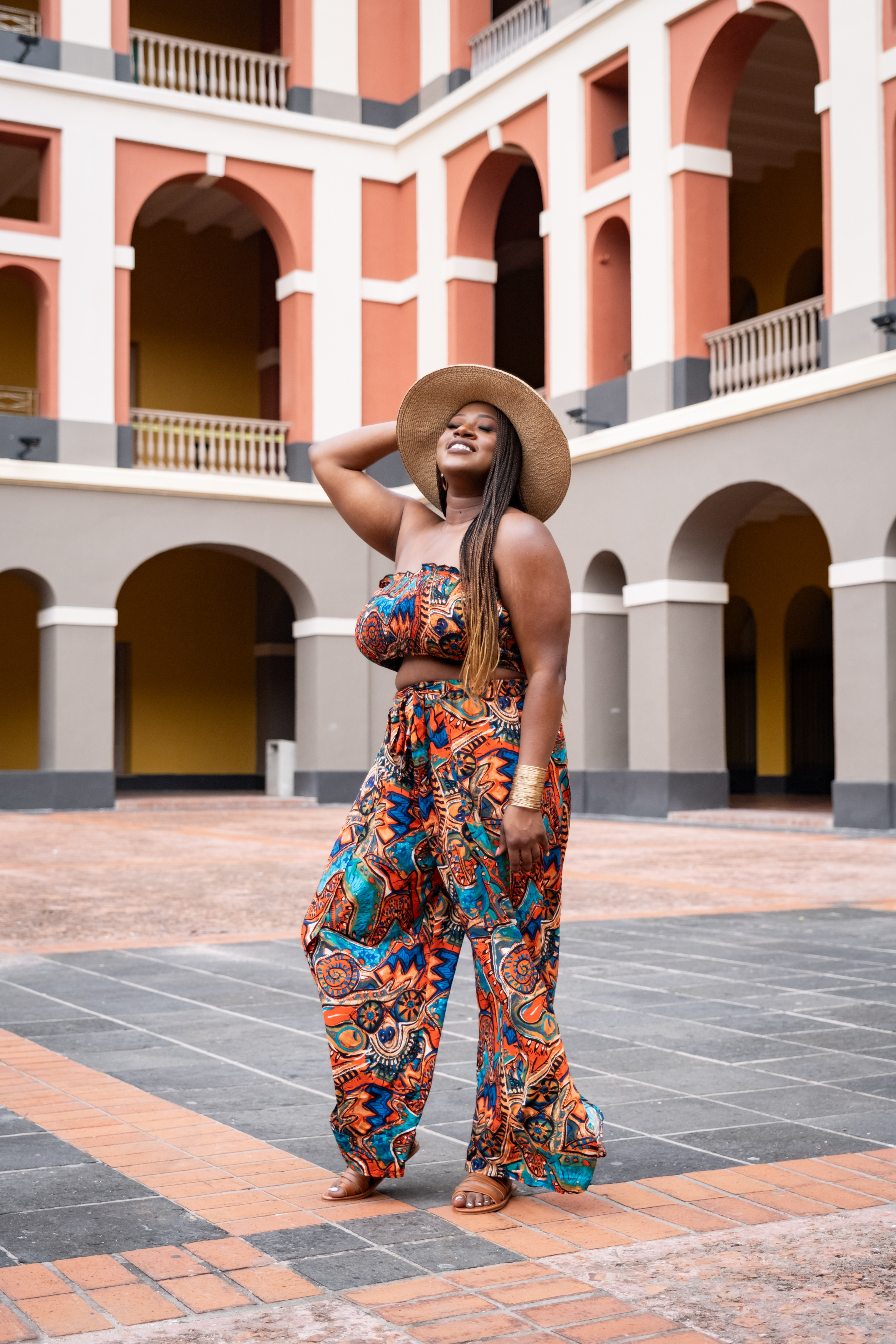Puerto Rico had my heart...and this outfit wasn't too far behind. 🇵🇷☀️ One of my favorite vacation looks from Puerto Rico! 🇵🇷☀️ This colorful two-piece set was made for strolling through the colorful streets of Old San Juan. I've linked the exact pieces where available, along with similar pieces for anything that's sold out or discontinued, so you can recreate the look for your next tropical getaway! 🌴✨

PS: Swagger is strictly original ;-) 

 #LTKootd #LTKMidsize #LTKTravel