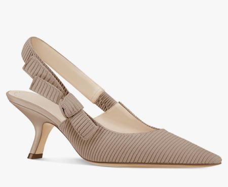 These sling backs from Amazon remind me of Dior. Designer look for less. Summer shoes. Kitten heels. Mules. Fashion on a budget  

#LTKFindsUnder50 #LTKShoeCrush