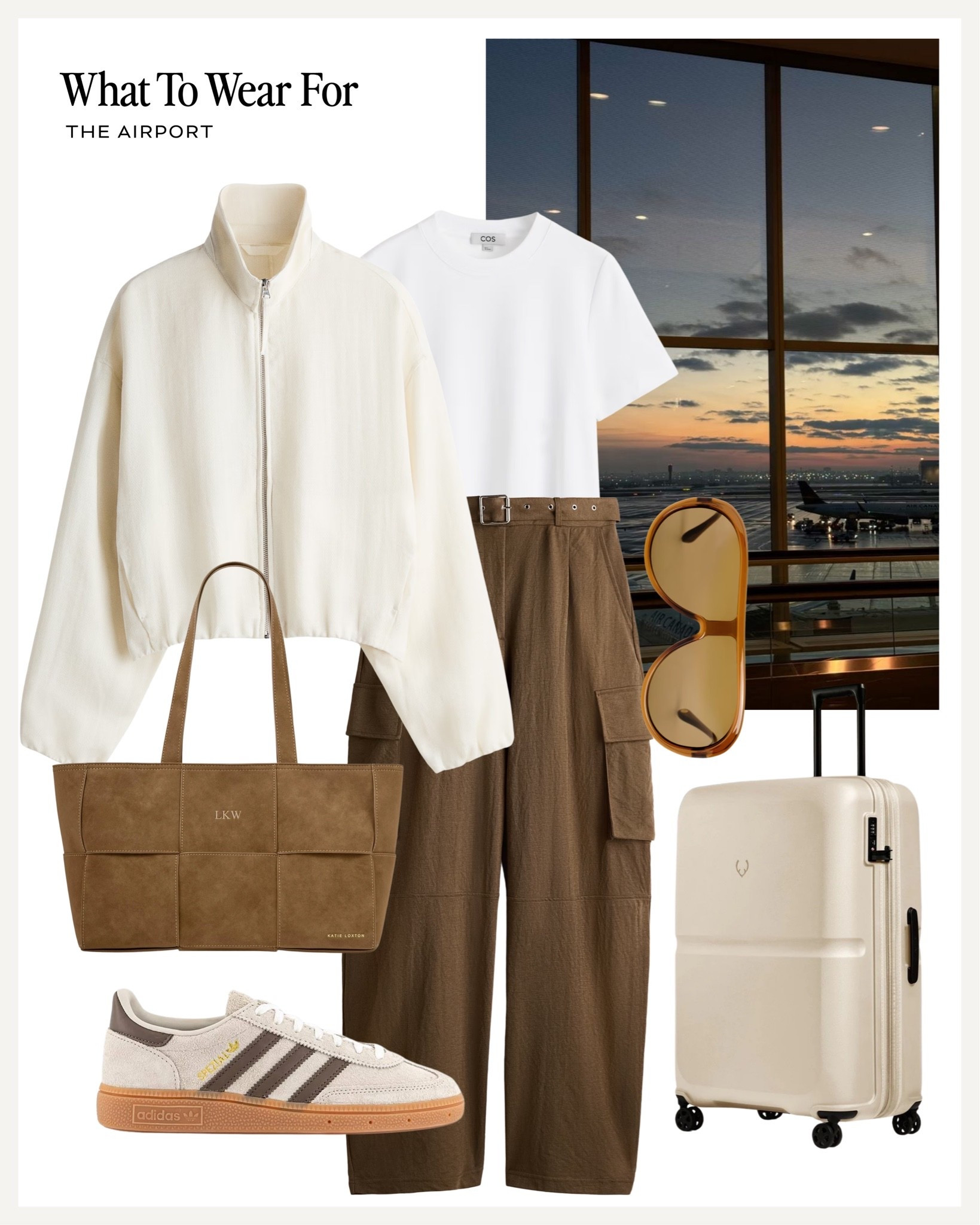 Airport outfit inspo ✈️ 

H&M new in, summer style, transitional season, adidas spezials

#LTKsummer