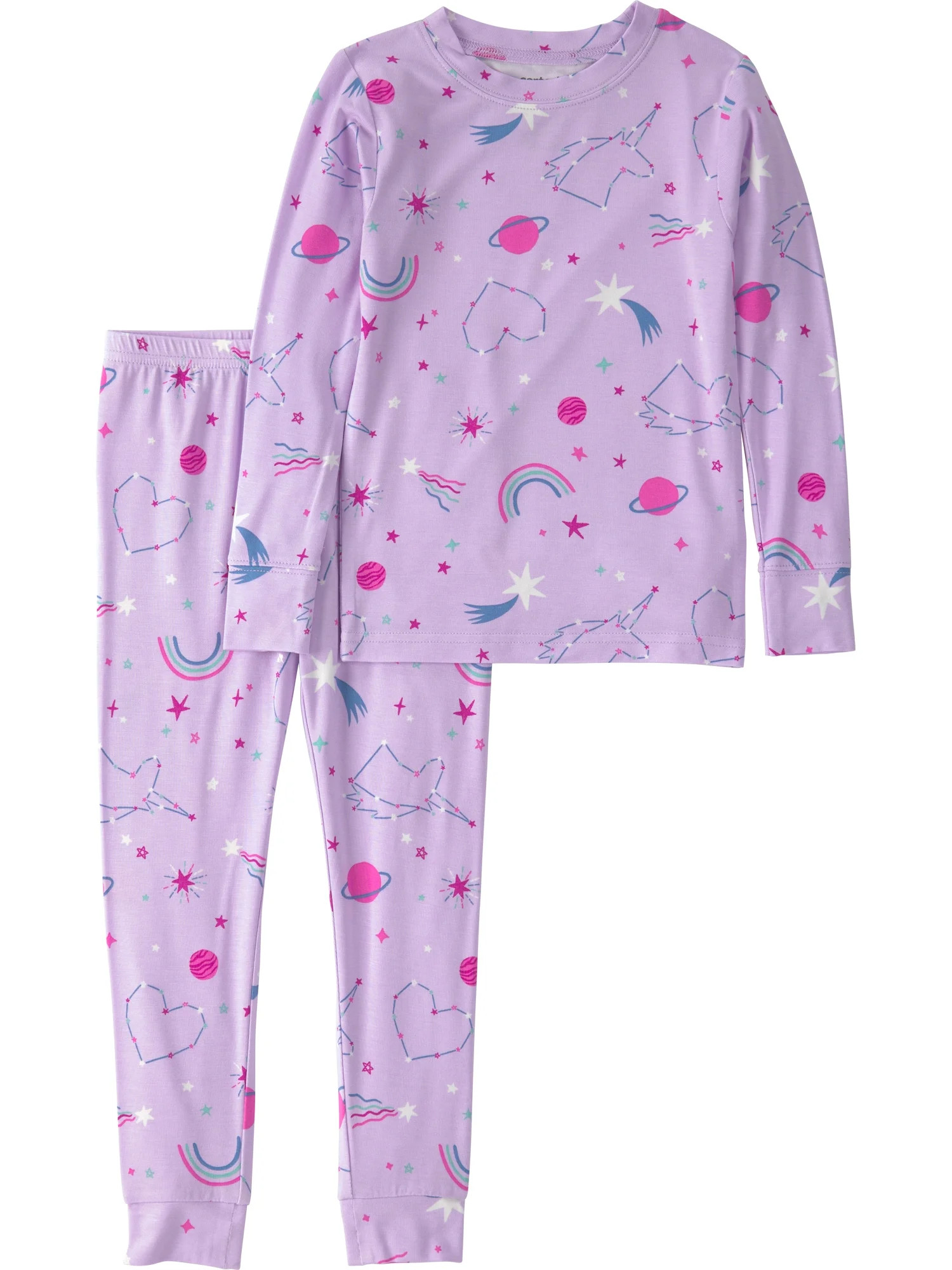 Carter's Child of Mine Toddler ComfySoft Pajama Set, 2-Piece, Sizes 12M-5t | Walmart (US)