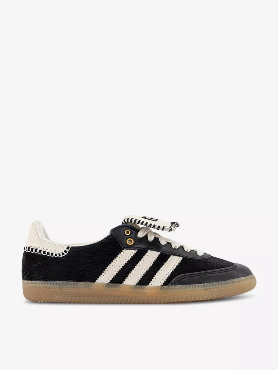 adidas x Wales Bonner Samba leather low-top trainers | Selfridges