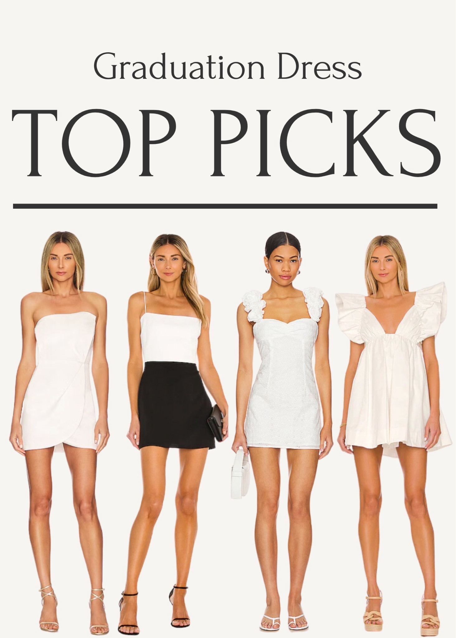 Graduation dress!! White dress, lace dress, graduation, grad dress, white lace dress, mini dress, midi dress, long dress, cap and gown, grad season, black dress, black lace dress, mini white dress #LTKMostLoved

#LTKSeasonal #LTKU #LTKstyletip