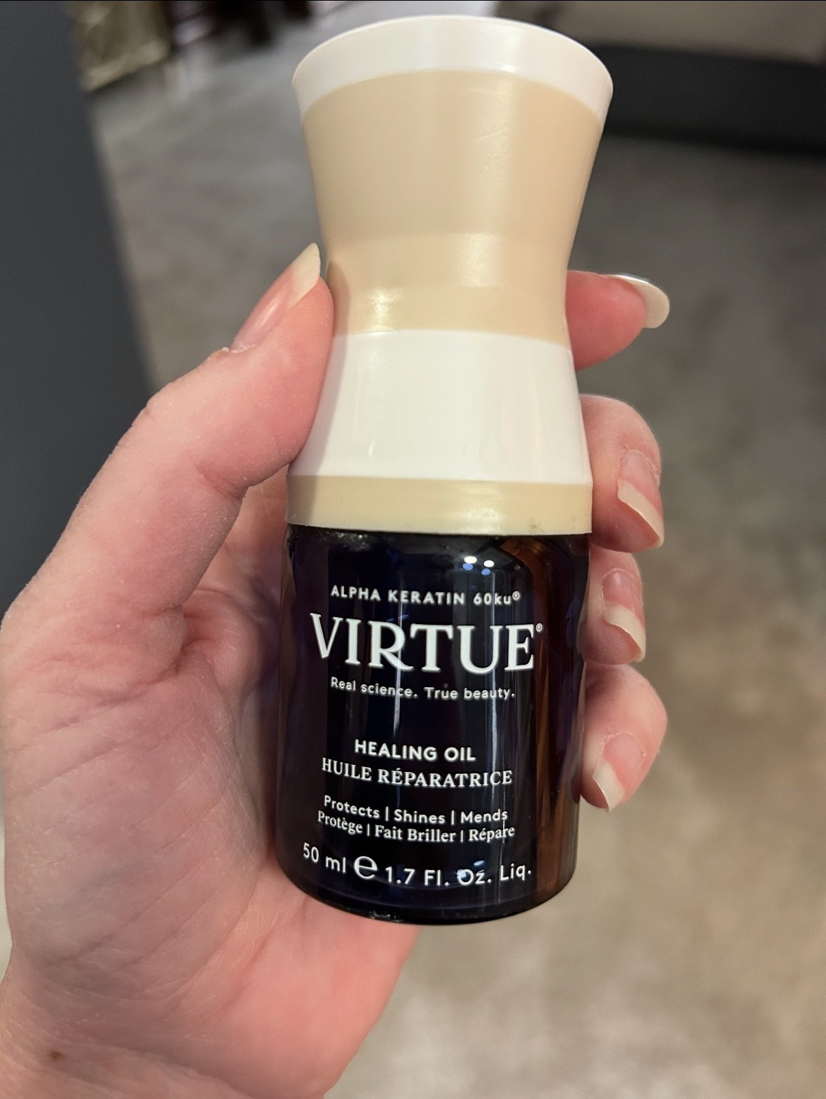 Have you tried the Virtue hair care products yet? They are all so nice. I first tried this oil when I heard it was Jennifer Garner‘s favorite and I have loved every product of theirs I have tried so far. 
This healing oil is getting to be hard to find. I’ll tag some places that should have stock. It has been winning awards and breaking the Internet .