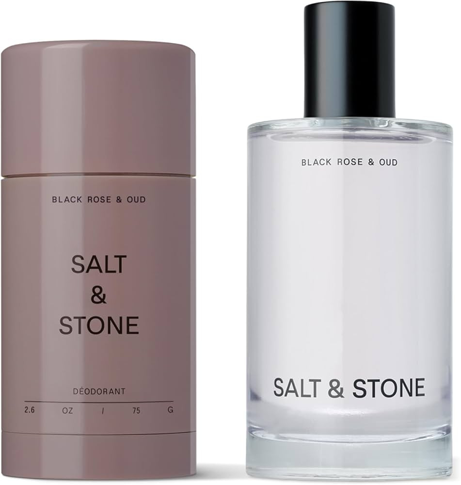 Salt & Stone Signature Scent Duo Set | 48 Hour Aluminum-Free Deodorant & Hydrating Body Mist | Sk... | Amazon (US)