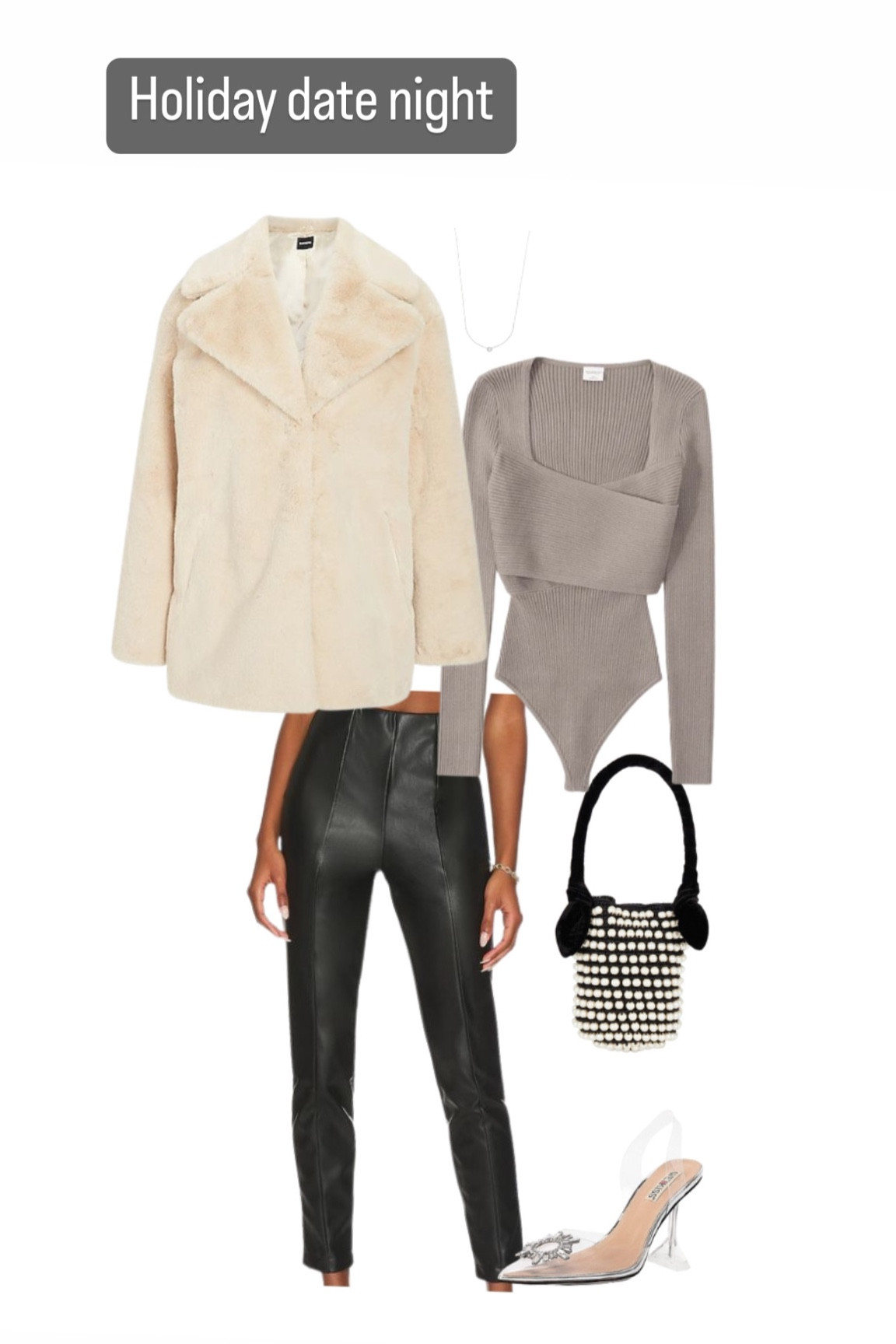 LuxeLoft Wrap Sweater Bodysuit curated on LTK